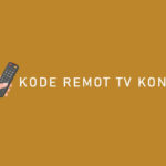 Kode Remote TV Konka
