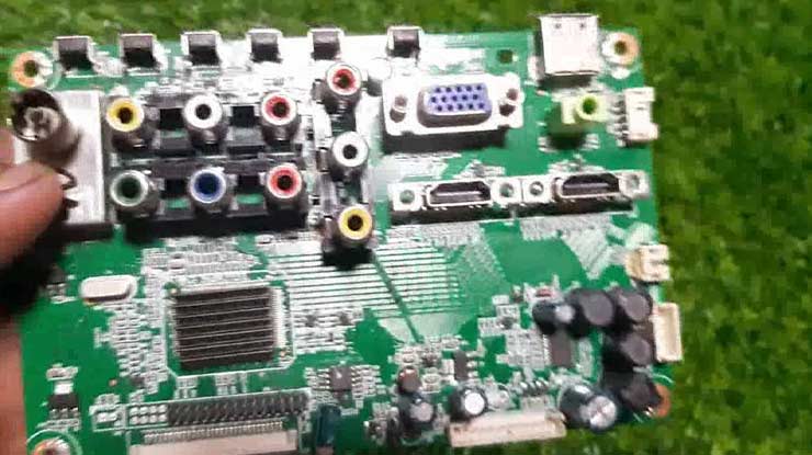 Tes Poin Mainboard Untuk TV LED Polytron Mati Standby