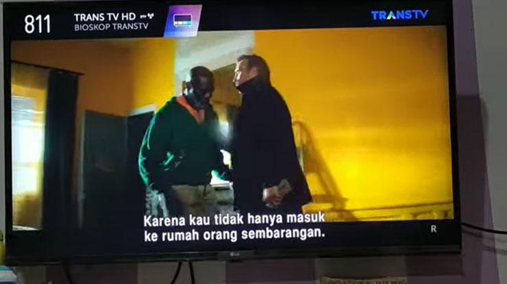 Tunggu Televisi Mendapatkan Siaran