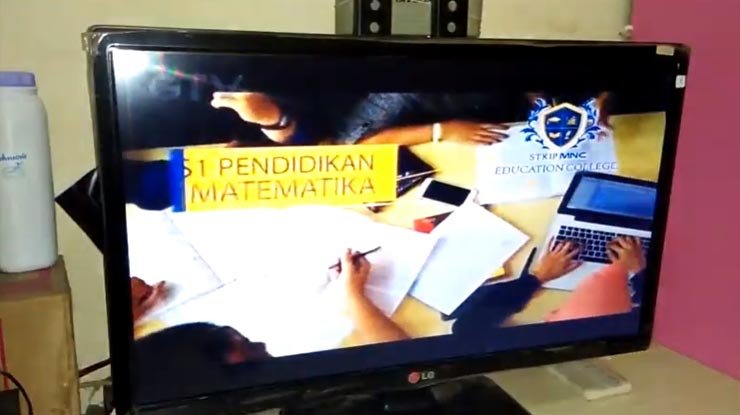 nyalakan kedua perangkat.