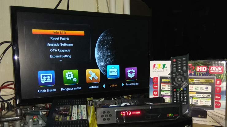 Spesifikasi Fitur dan Keunggulan Receiver Tanaka