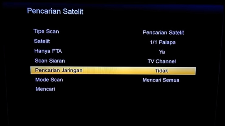 pencarian semua