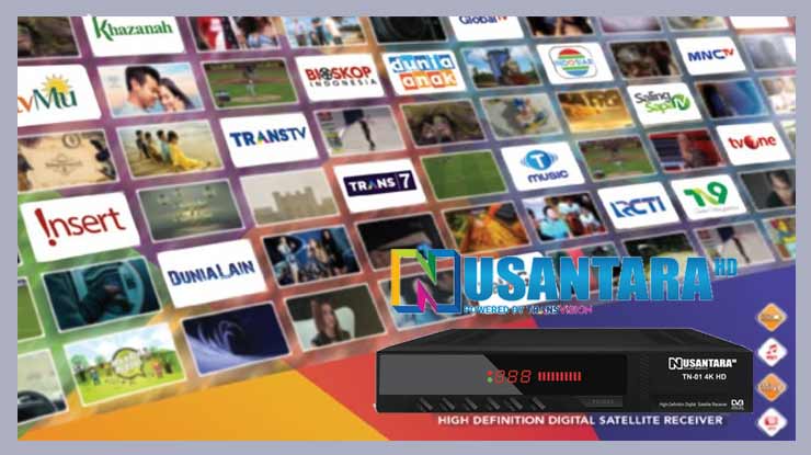 Daftar Channel Transvision Nusantara HD