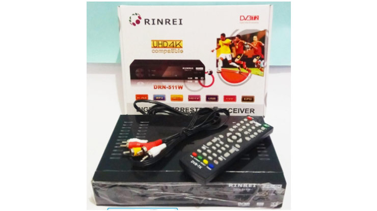 STB Rin Rei Sky TV Digital DV3 T2 ORIGINAL I DVB