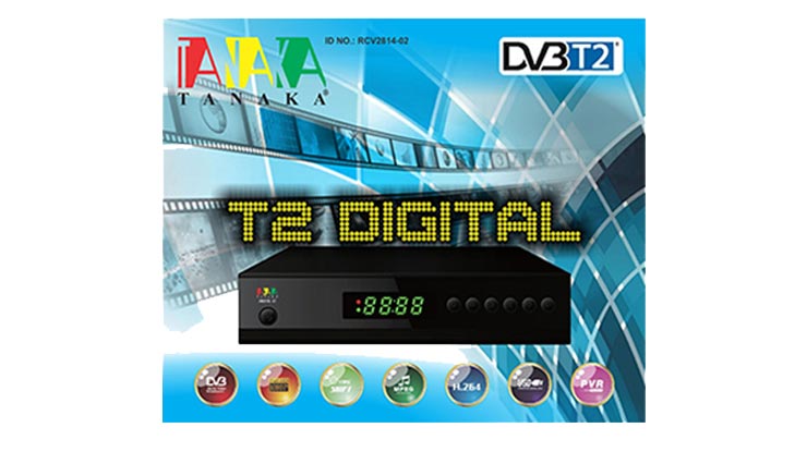 STB Skybox DVB T2 TV Digital Tanaka