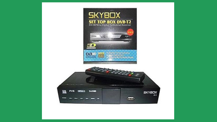 Set Top Box DVB T2 SKYBOX