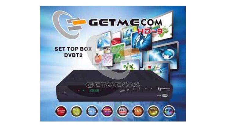 Set Top Box GETMECOM DVB T2 HD 9