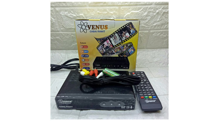 Set Top Box TV Digital DVB T2 Venus