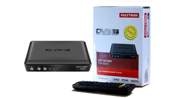 Set Top Box TV Digital Terbaik Polytron PDV 600