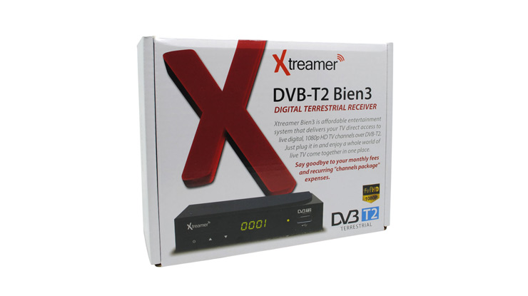 Xtreamer BIEN 3 Set Top Box DVB T2
