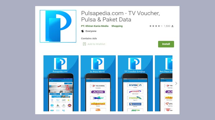 download dan install aplikasi Pulsapedia di Play Store