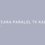 Cara Paralel TV kabel