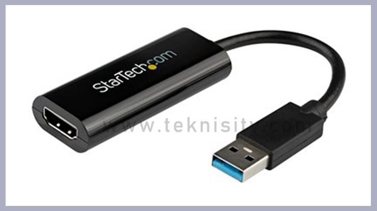 Menggunakan Port USB