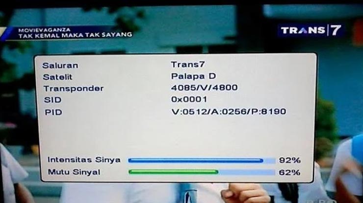 Cara Mencari dan Mengembalikan Siaran Trans 7