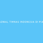 JADWAL TIMNAS INDONESIA DI PIALA AFF