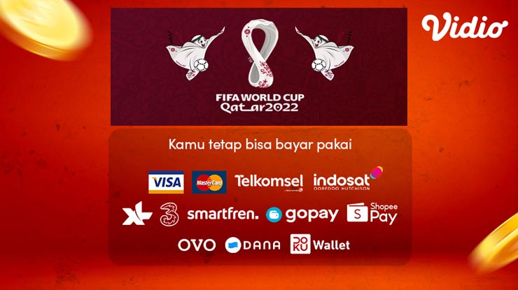 METODE PEMBAYARAN PAKET VIDIO PIALA DUNIA