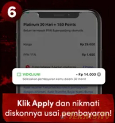 klik terapkan atau apply