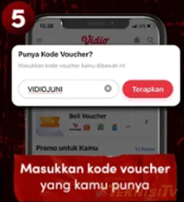 masukan kode voucher