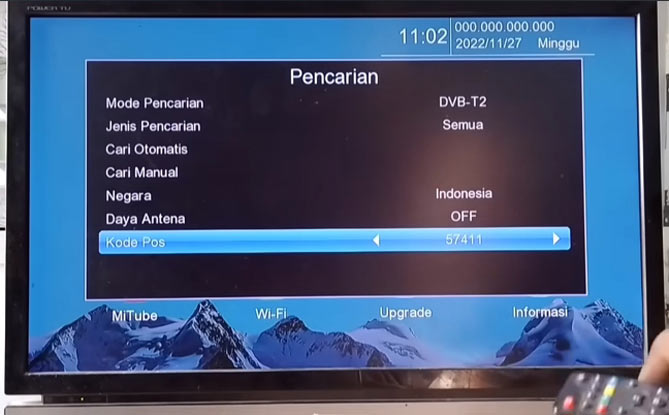 CARA CEK KODE AREA TV DIGITAL