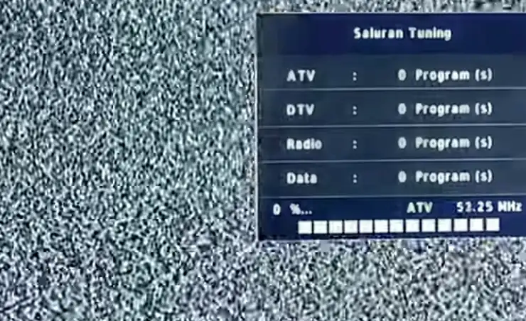 proses mencari saluran tv digital coocaa tanpa stb