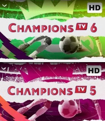 FREKUENSI CHAMPIONS TV 5 DAN CHAMPIONS TV 6.