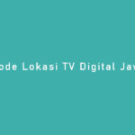 Kode Lokasi TV Digital Jawa Barat