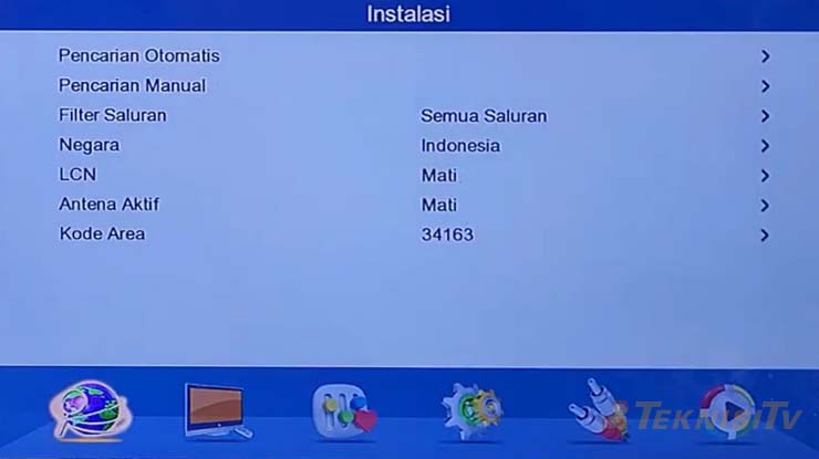 Cara Mencari Saluran TV yang Hilang