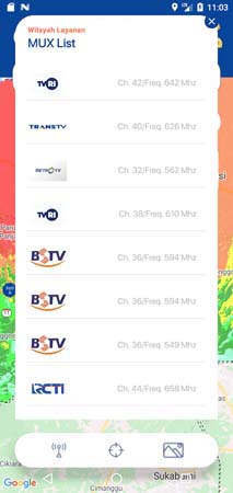 frekuensi tv digital jawa tengah