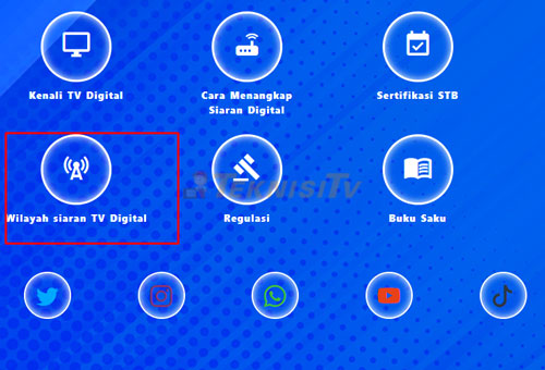 2 Klik Wilayah Siaran TV Digital