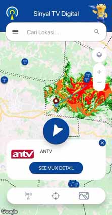 daftar frekuensi tv digital